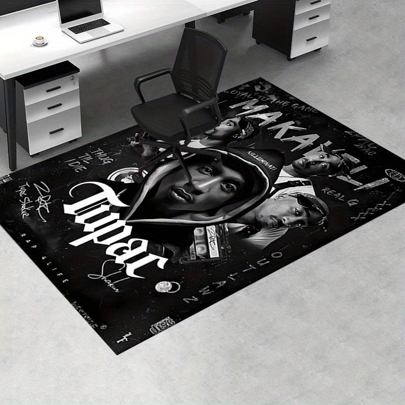 1pc Rap,Legend,Hip Hop Office Carpet Soft Polyester Non slip Machine Washable Indoor Carpet Living R
