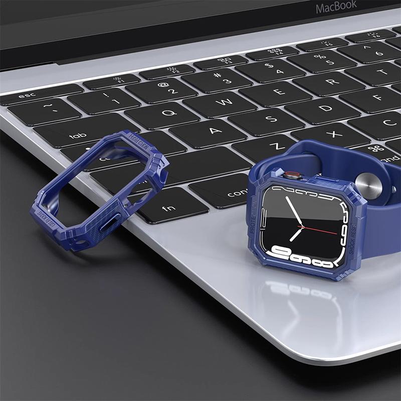 Custodia Vuota in TPU per Apple Watch Cover 49mm 46mm 42mm 45mm 41 40mm 44mm Senza Protezione Schermo per iWatch 11 10 9 8 7 6 5 4 SE Ultra