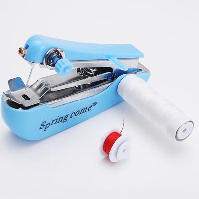 Random Color Mini Sewing Machines Needlework Hand-Held Clothes Sewing Tools