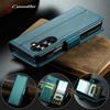 CaseMe For Samsung Galaxy Z Fold 7 Magnetic Flip Leather Wallet Case Skins Cover