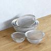 Pearl Metal Made in Japan Stainless Steel Bowl-Shaped Strainer, 24cm, Fave, H-4505