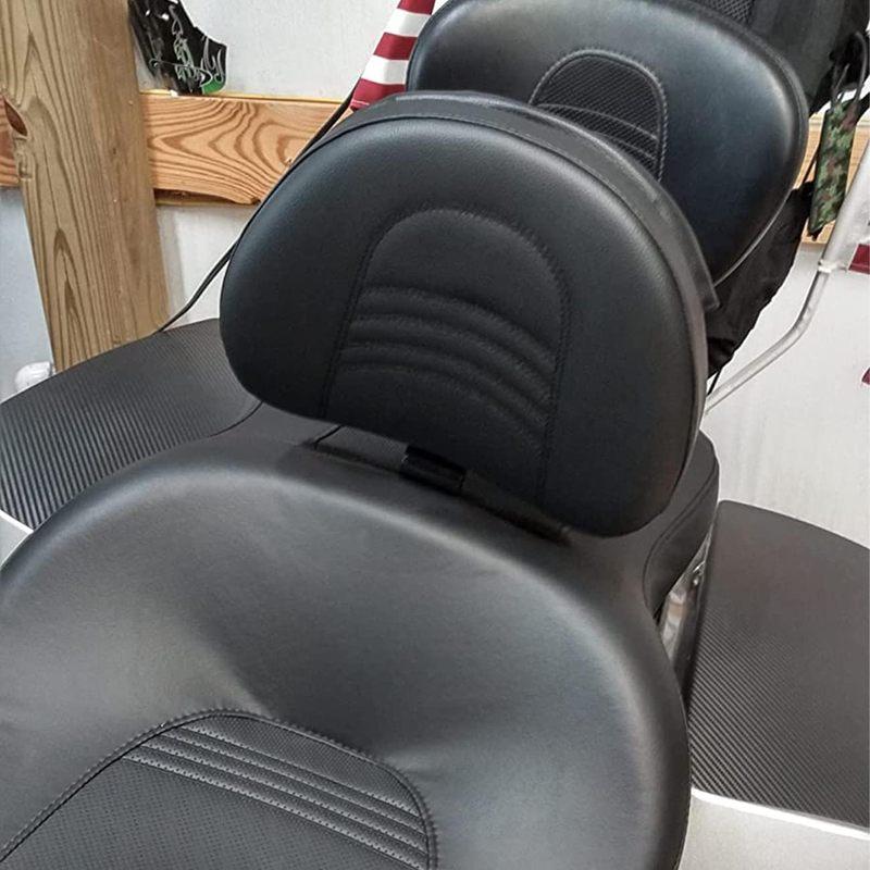 Adjustable Plug-in Heavy Duty Driver Rider Backrest Kits Custom Made Compatible With For 1997-2020 2021 2022 2023 2024 Touring R