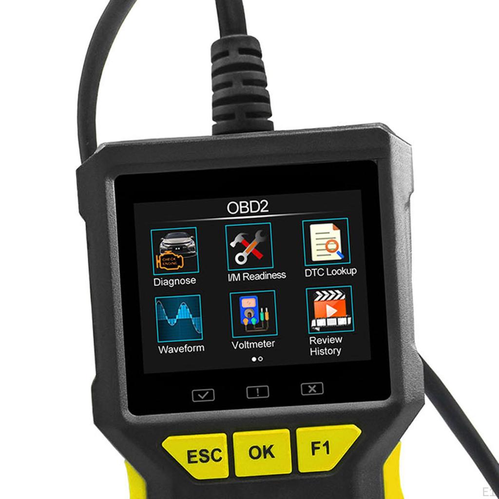 2 In 1 OBD2 Scanner for Cars Engine Light Diagnose Tool
