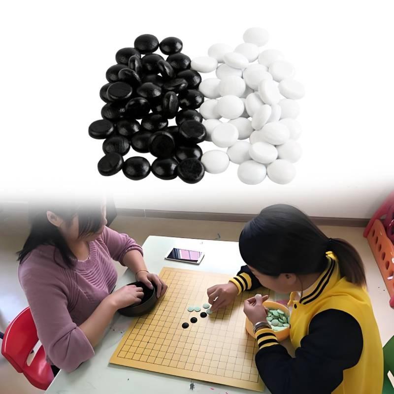 70 Stück Kleine Bastel Schachsteine Gobang Perlen Für Klassische Strategie Weiqi Baduk