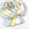 Herzförmiger Silikonarmband-Schlüsselanhänger Tragbares Handyband Silikonarmband Anti-Fall-Handschlaufe