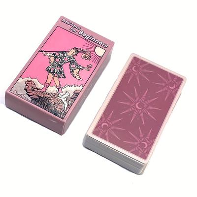 Pink Tarot For Beginners Suitable As Party Festival Supplies