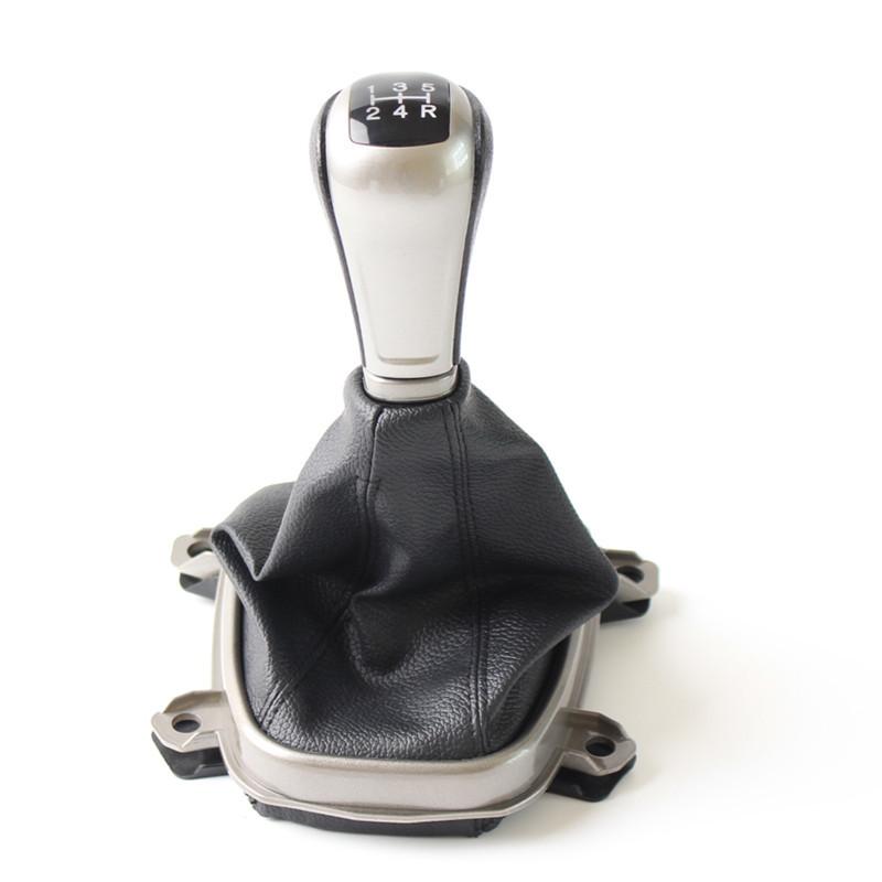 For Honda Accord MK8 2008 2009 2010 2011 2012 2013 5 Speed Gear Shift Knob Head Gaiter Boot Cover Manual Lever Car Accessories