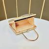 Abendtasche: Nischen-Diamantenbesetzte Handtasche, Einzel-Schulter Crossbody Abendkleid Tasche, Modische Handtasche
