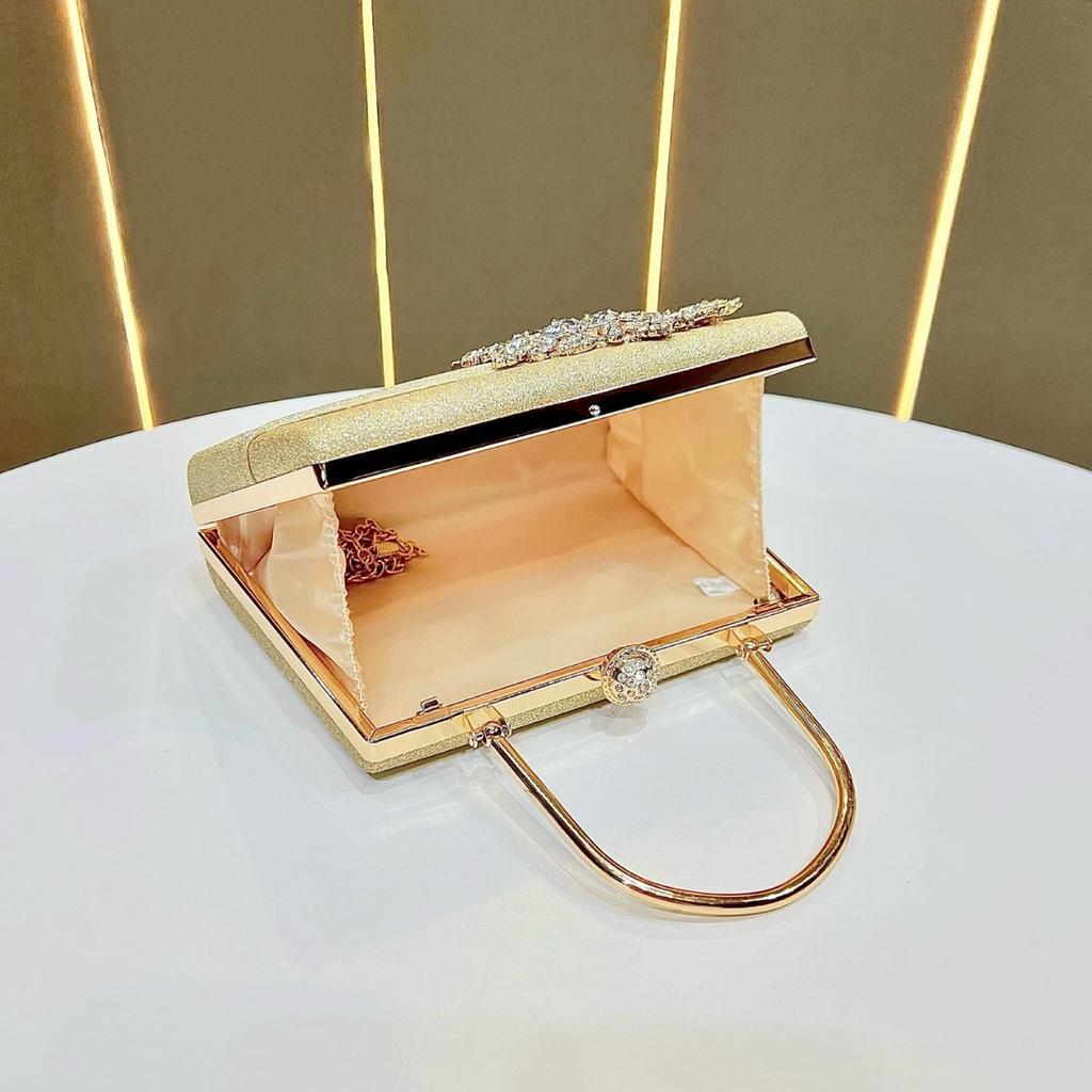 Abendtasche: Nischen-Diamantenbesetzte Handtasche, Einzel-Schulter Crossbody Abendkleid Tasche, Modische Handtasche