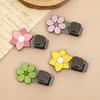 Flowers Metal Pen Clip With Spring Creative Spring Clip Student Pen Clip For Notebooks School