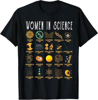 Zabawny T-shirt Kobiety w Nauce unisex T-shirt