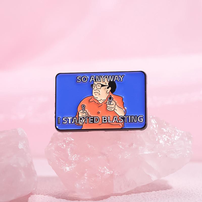 Character Cartoon Unique Badge With Fun Phrases Ideal For Fashionable Gifts Accessories And