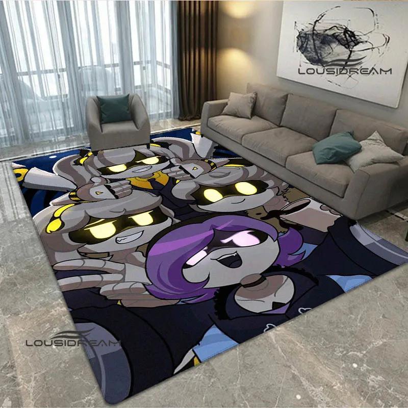 3D Murder-Drones Cartoon Printed Carpet Non-slip Carpet Washroom Floor Mat Fashion Yoga Mat Bedroom Decoration Birthday Gift