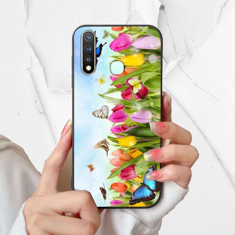 Case For Vivo Y19 Y 19 Cover Silicone Soft TPU Phone Case For Vivo Y19 1915 VIVOY19 Funda Capa Fashion Shockproof Shell Coque