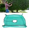 Landscape Tarp 7.8in Hole Water Proof Pruning Tarp with 4 Corner Buckle for Bush Shrub Tree Trimming