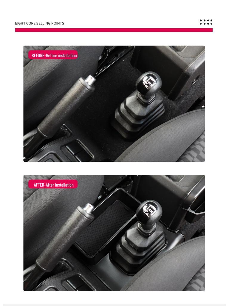 Jimny 5-Door 2023-2026 Center Console Storage Box