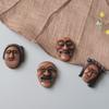 Koreanisches traditionelles Souvenir Hahoe-Maske Kühlschrankmagnet-Set 4 Stück