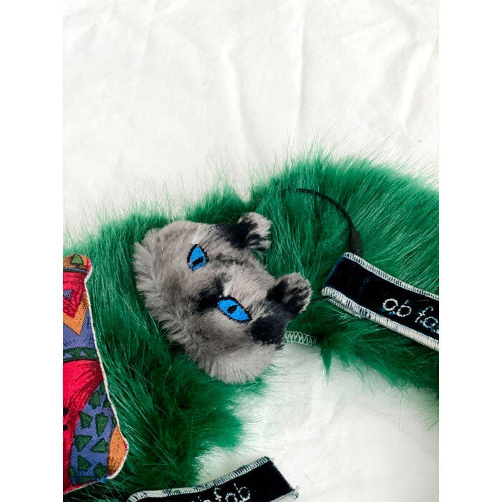 Ab Fab Myam Mi Keyring: Myam Mi (Gray Mix)