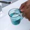 Cup with Toothbrush Holder, Creative Upside-down Drain, Cup for Couples and Students To Drink Water and Brush Their Teeth