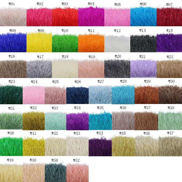 FeatherBeatiful 1meter Black Ostrich Feathers Trim Cloth Sideband Ostrich Feather Trims Clothing Wedding Feather Ribbon Sewing Decorati