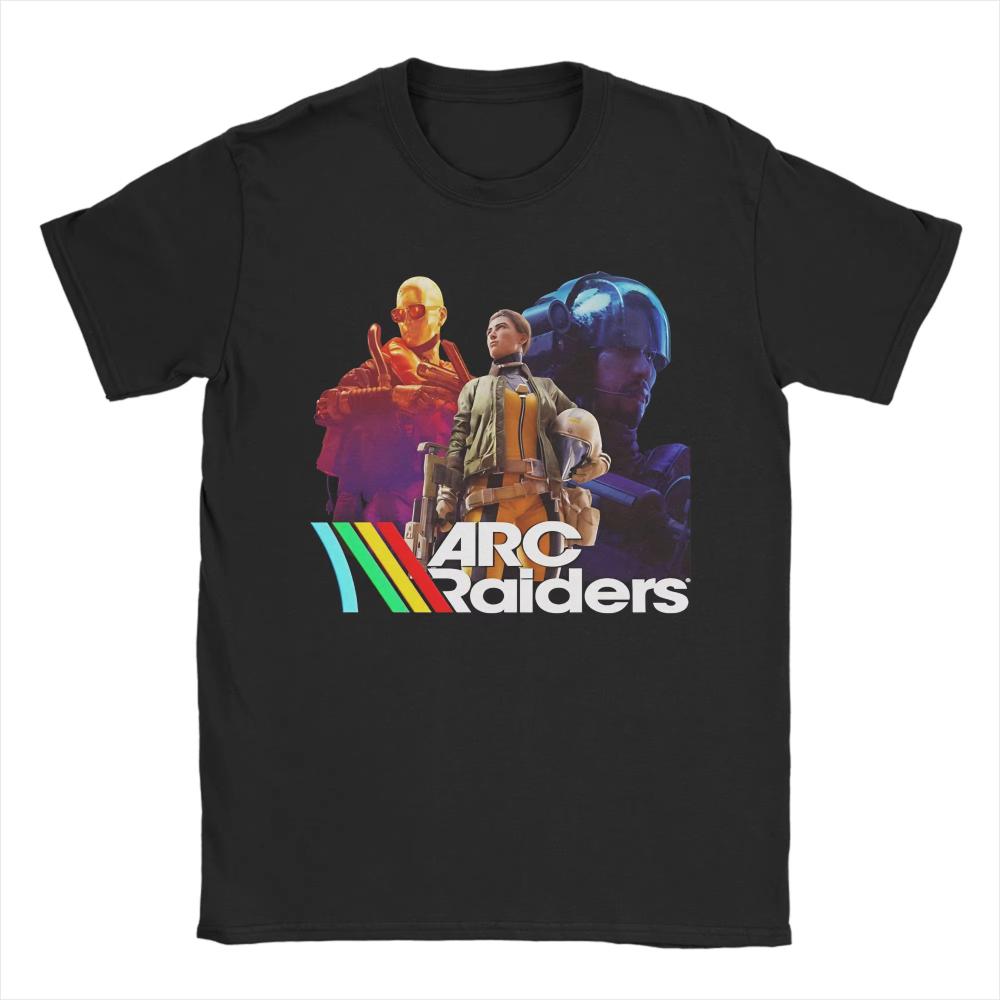 New Vintage Character Arc Raiders Men Women Printed Tshirts Male Cotton Short Sleeve O-neck Summer Fashion Clothes