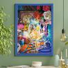 Tenyo (Tenyo) [Made In Japan] 300-Piece Holographic Jigsaw Puzzle Disney "Oh, It Fell" (30.5x43cm) D-300-068, Includes Glue, Spatula, and Service Card