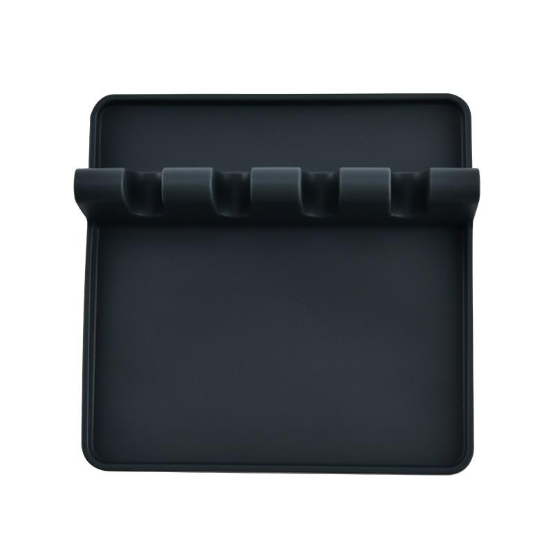 Silicone Kitchen Counter Spoon Rest & Lid Holder