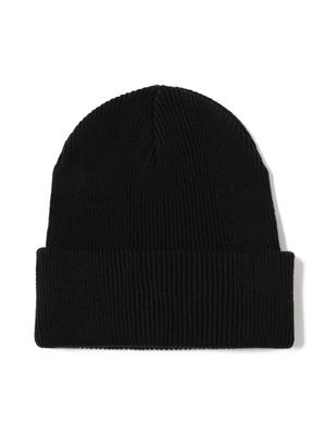Beams Men's Basic Watch Cap, Black, Free Size, 11411009428