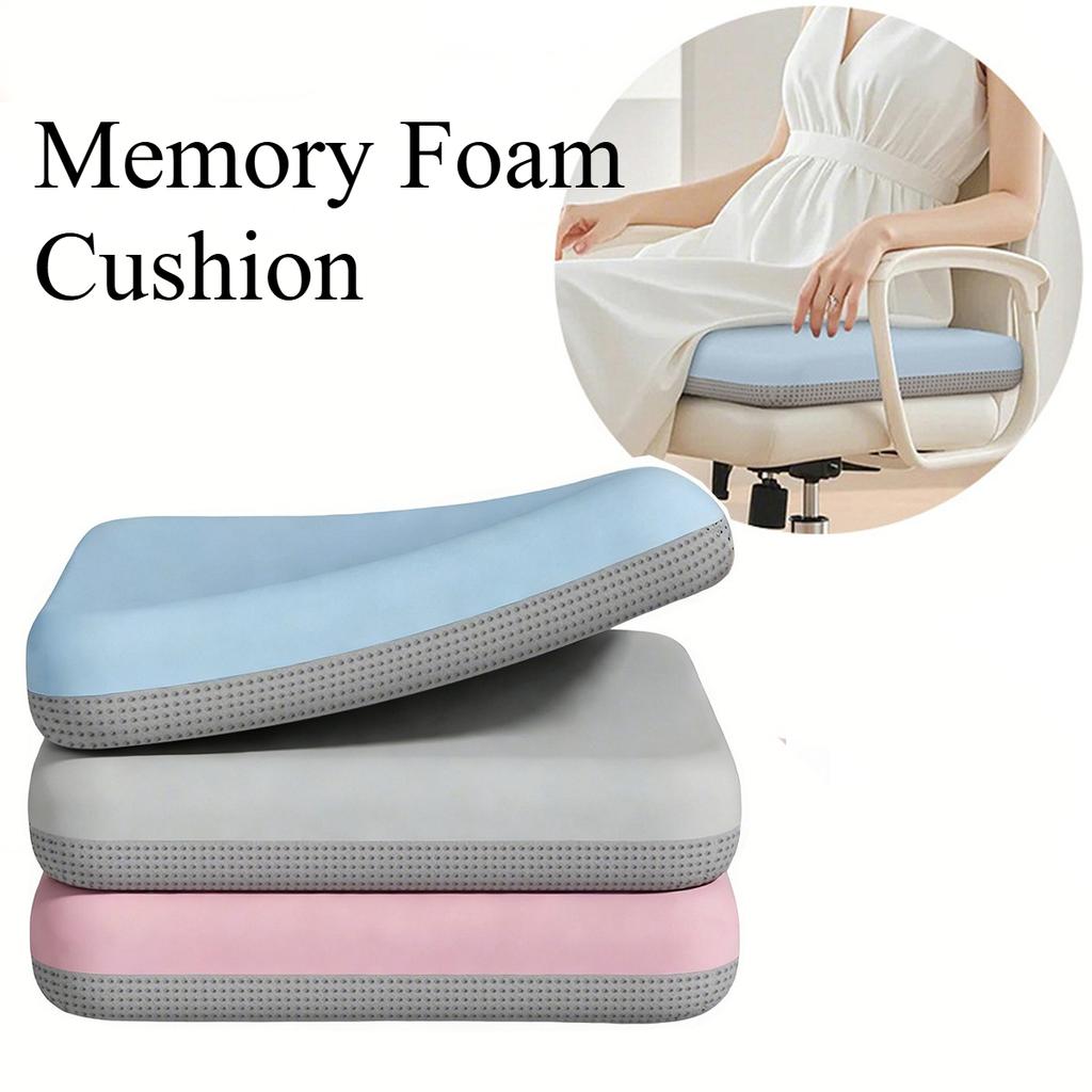 Non-slip Hemorrhoid Seat Cushion Rebound Chair Pad for Long Sitting,Memory Sponge Seat Cushion, Chair Cushion,Universal Sitting Chair Cushion, Fart