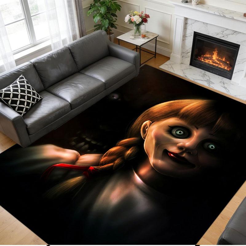 Crystal Velvet Rug Soft Non Slip Indoor Floor Mat Home DecorThe Conjuring Annabelle
