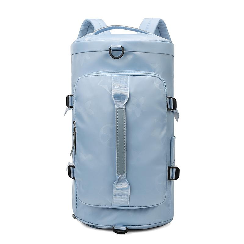 Street Trend Fitness Bag with Shoe Compartment Large Capacity Out Messenger Sports Handbag Travel Bag