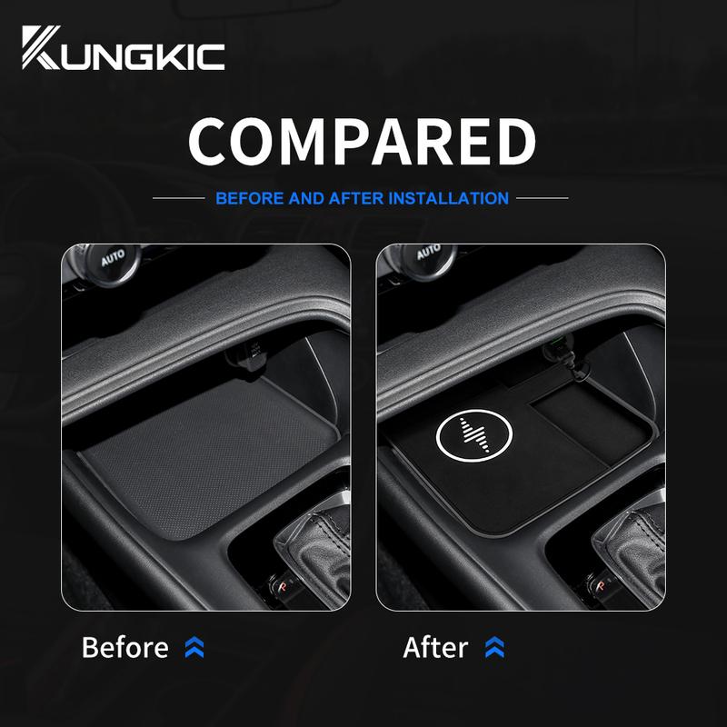 15W Auto Kabellose Halterung Ladeplatte für Honda VEZEL/XRV Mobiltelefon Schnelles Laden Original Autoformteil