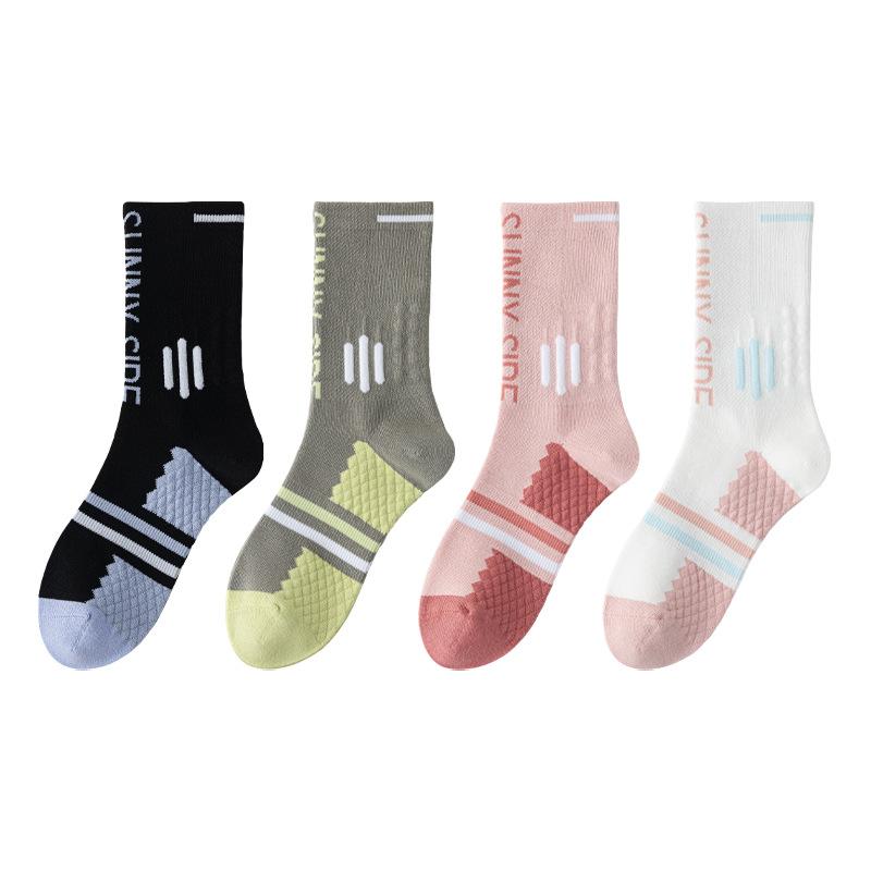 Women's Professional Running Mountaineering Sports Deodorant Wicking Sweat Non Slip In The Barrel Ball Socks