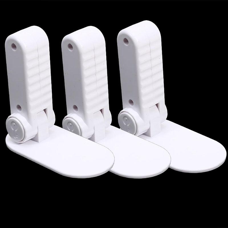 2025 Easy-Install White Fridge & Freezer Door Lock Bedroom Door Lock Rotate Without Drilling Holes No Tools or Drilling Required