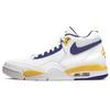 Nike Flight Legacy Abrasion Resistant Mid Top Vintage Basketball Shoes Men's Gray BQ4212-102(TeamF-)