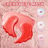 1 Pair/5 Pairs/10 Pairs Cherry Collagen Eye Mask, Reduces Fine Lines, Dark Circles And Eye Bags, Rel