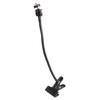 Versatiled Clamp Mount With Flexible Gooseneck Arm For Baby Monitors Sports Cameras And Smartphones 500g Capacity