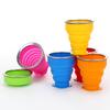 Outdoor Travel Cups Silicone Folding Cups Telescopic Mouthwash Creative Portable Sports Cups.