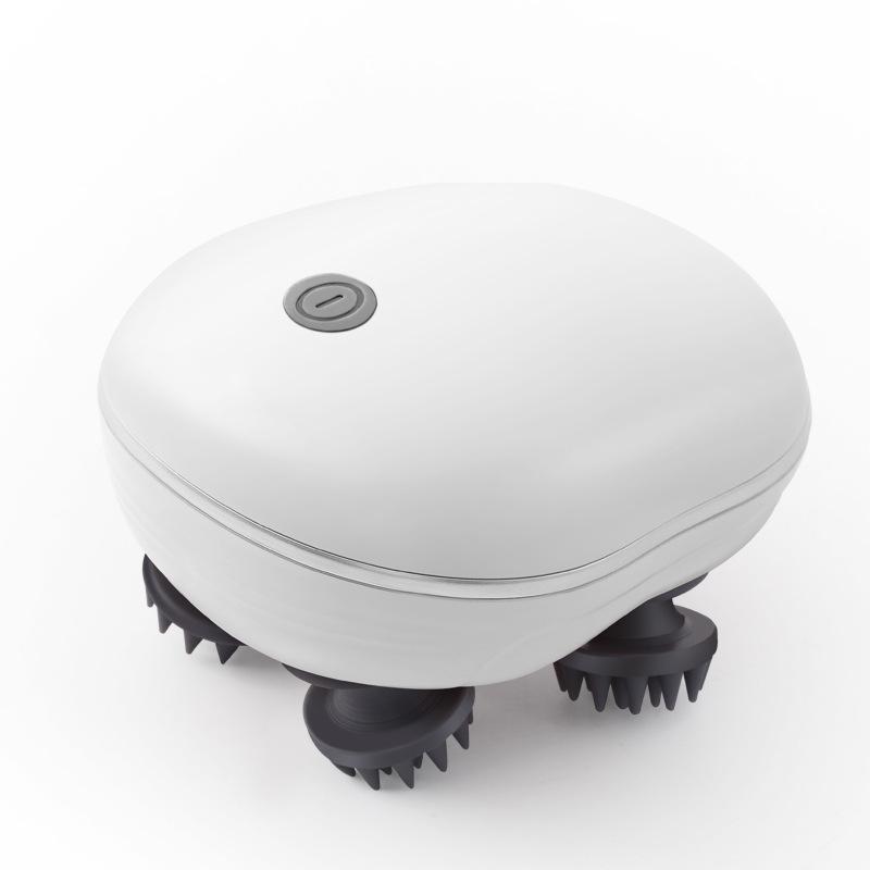 Akıllı Mini Elektrikli Su Geçirmez Baş Masaj Aleti: Kablosuz Fizyoterapi Yoğurma ve Kaşıntı Kazıyıcı