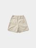 HAVE HAD C&Sun Washed Pintuck Shorts (Ecru)