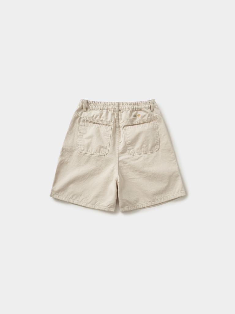 HAVE HAD C&Sun Washed Pintuck Shorts (Ecru)