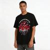 Strange Heartbeat Graphic Tee Vintage Dark Style Streetwear Top Pure Cotton T-shirt