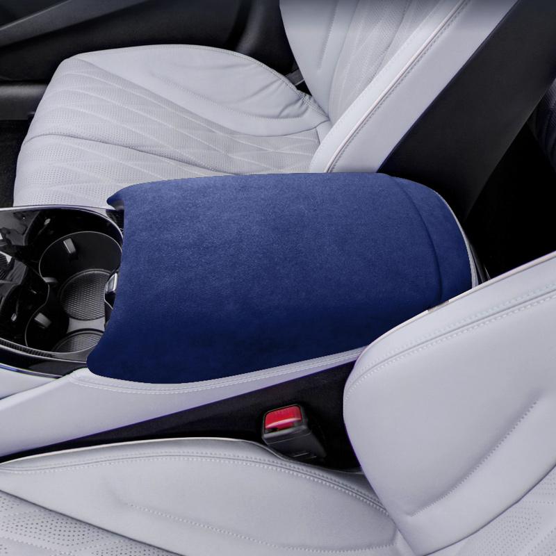 For -2024 BYD Seal armrest box cover, central armrest box leather protective cover BYD Seal Alcantara suede accessories