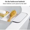 Bathtub Tray Expandable Drain Bathtub Shelf Detachable Multifunctional PP Bathtub Storage Organiser 55-78 CM Adjustable NEW