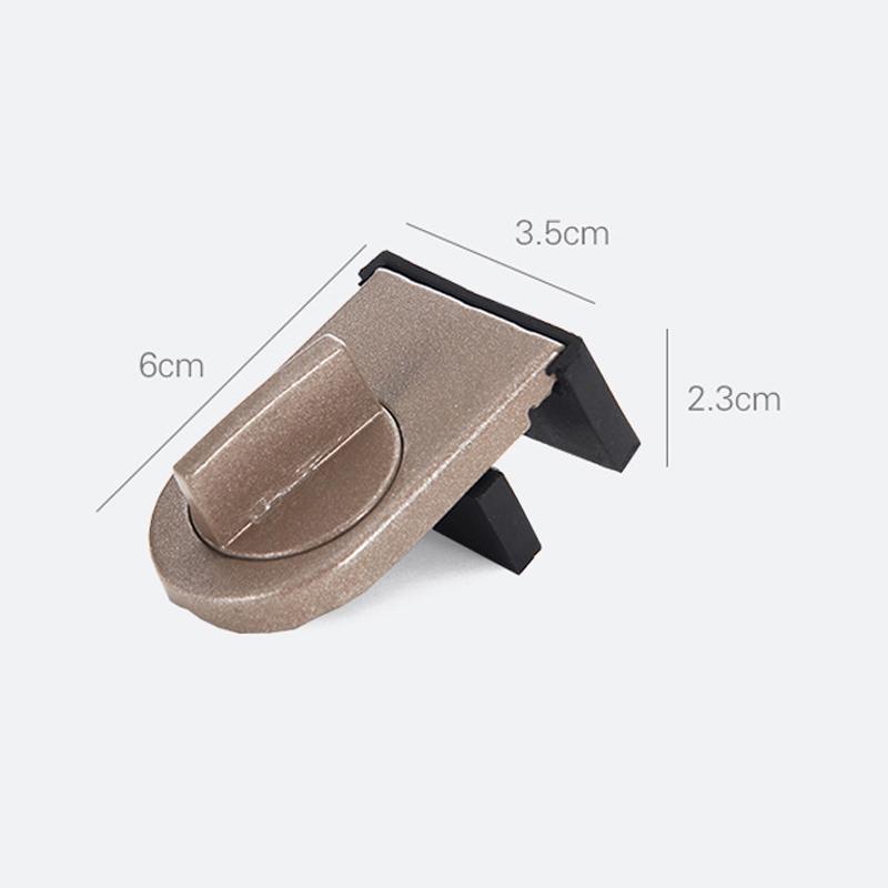 

Heavy Duty No Drill Sliding Door Lock Child Safety Anti Fall Limiter for High Rise Windows and Anti Theft Home Security No