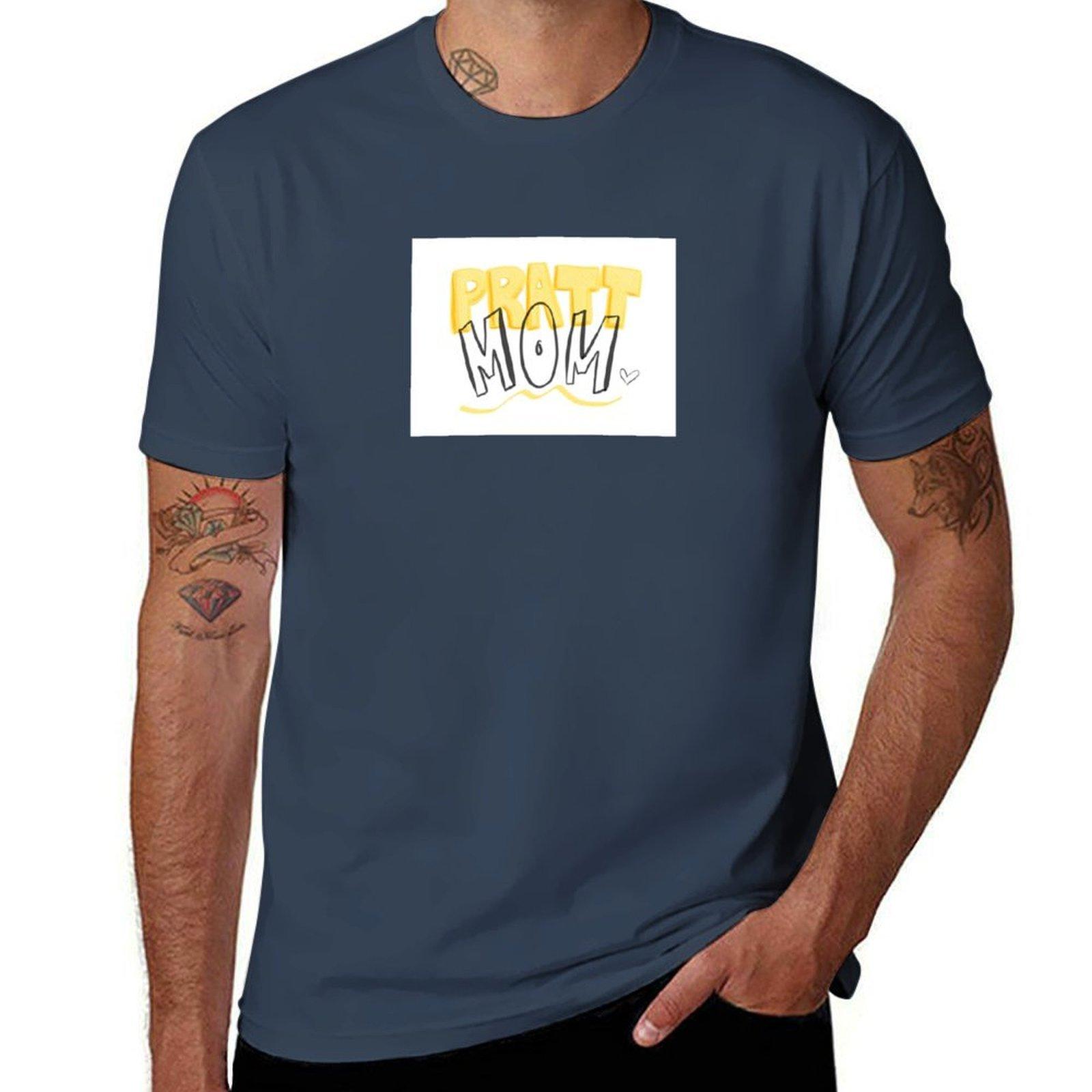 Pratt Mom Design Tshirt Festival Casual Short Sleeve S