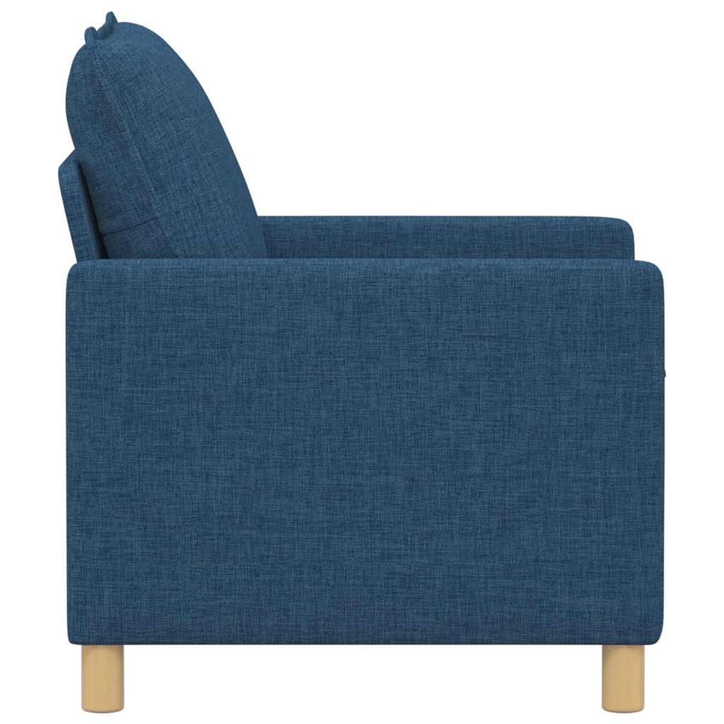 Sofa Blue 76 x 81 x 87.5 cm Fabric