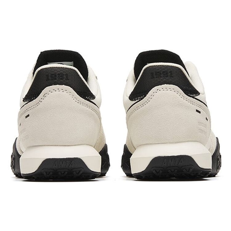 Anta Durable Low-Top Sports Casual Shoes Women Sneakers White Gray Black 122238857S-3