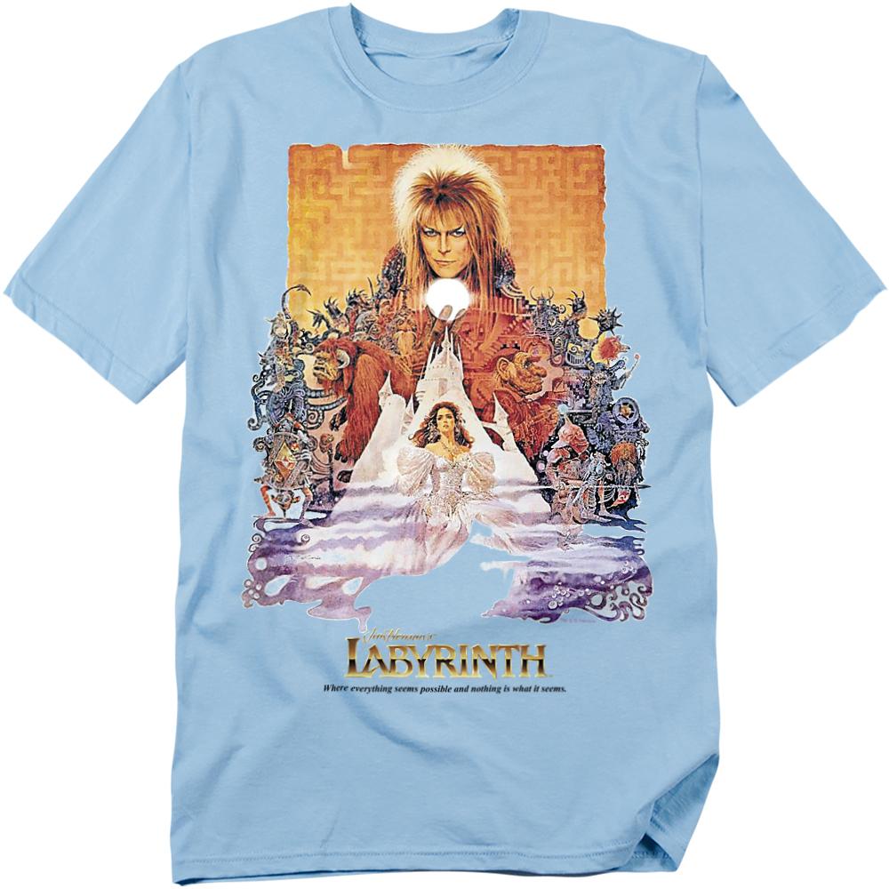 Labyrinth Unisex Adult Movie Poster T-Shirt