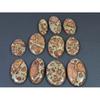 275Cts. Natural Asteroid Jasper Oval Shape Cabochon Loose Gemstone 11Pcs Lot C-2442